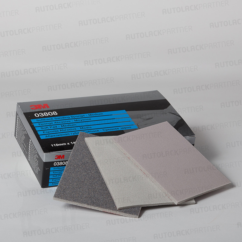 3M 3808 Softpad Mittel 140mm x 115mm  1 Stück