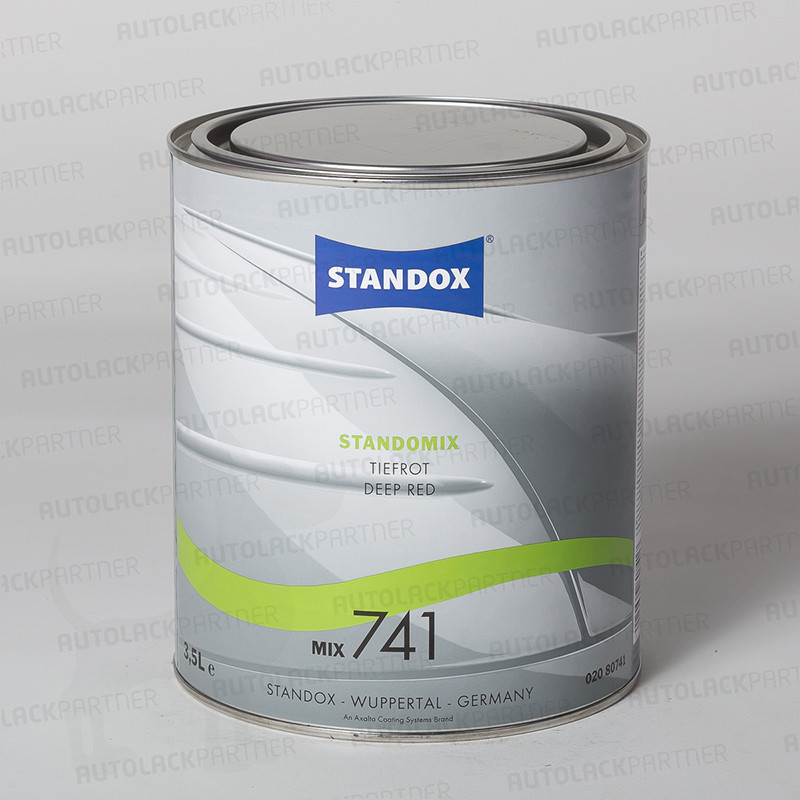 Standox 80741 Standofleet 741 Tiefrot 3,5 Liter