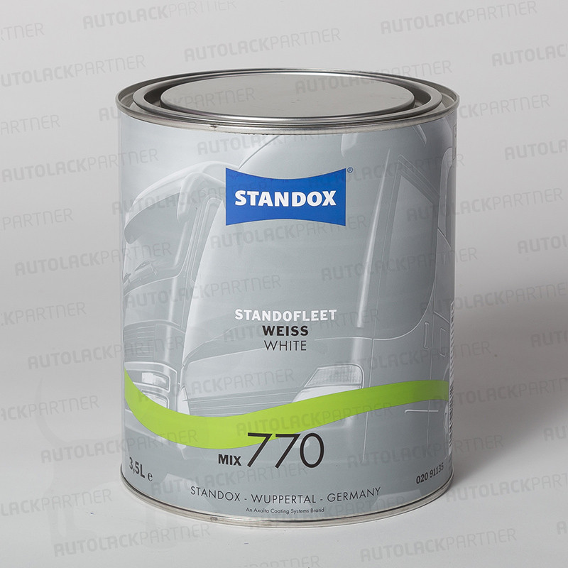 Standox 91135 Standofleet 770 Weiss - 3,5 Liter