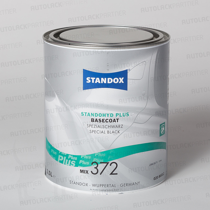 Standox Standohyd Mix 372 Spezialschwarz - 3,5 Liter