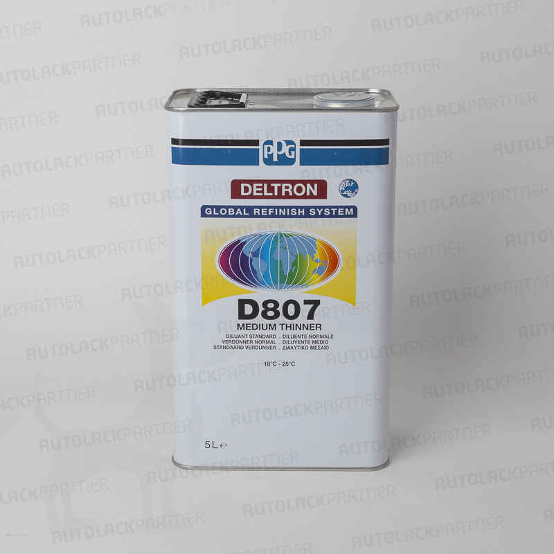 PPG D807 Medium Thinner 5 Liter