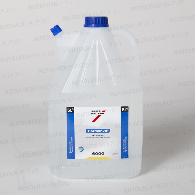 Spies Hecker Permahyd demineralisiertes Wasser 6000 - 5 Liter