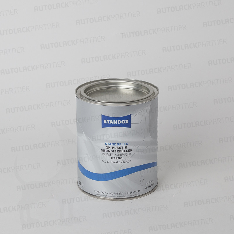 Standox 82519 2K-Plastic-Grundierfüller Schwarz für Kunststoff U3200 - 1 Liter