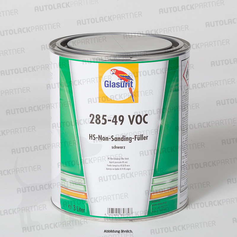 Glasurit 238-290 Füller Pro schwarz 3 Liter