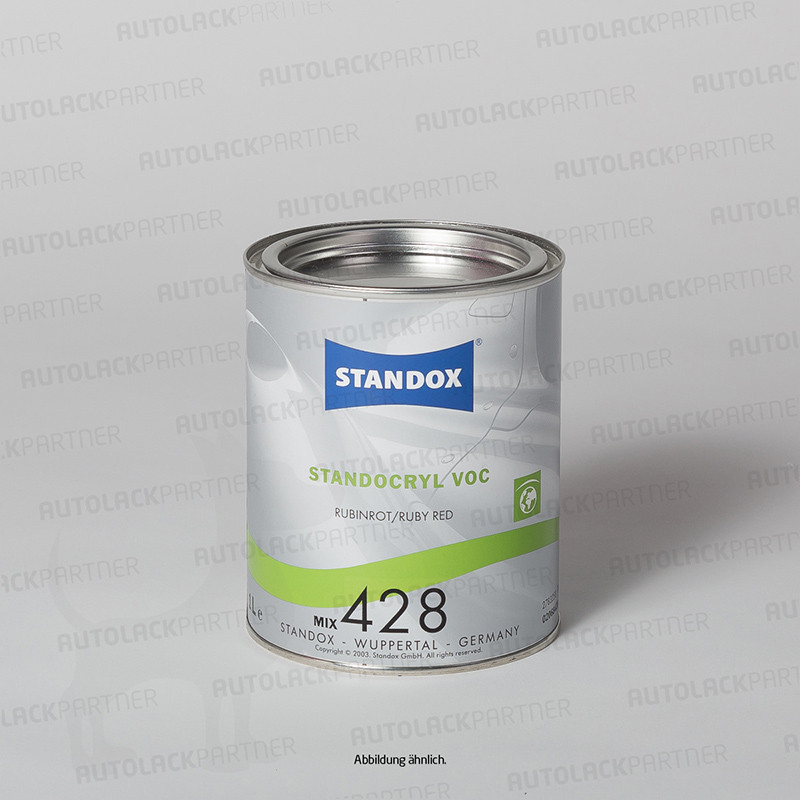 Standox Standocryl 2K VOC Mix 432 Oxidrot - 1 Liter