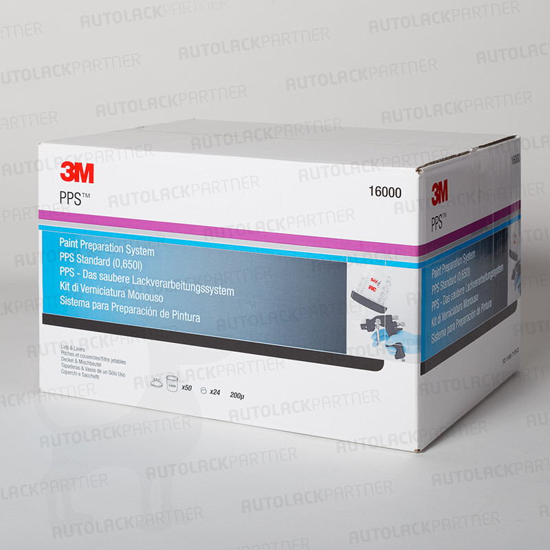 3M 16000 PPS Bechersystem 0,7 Ltr / 200µ